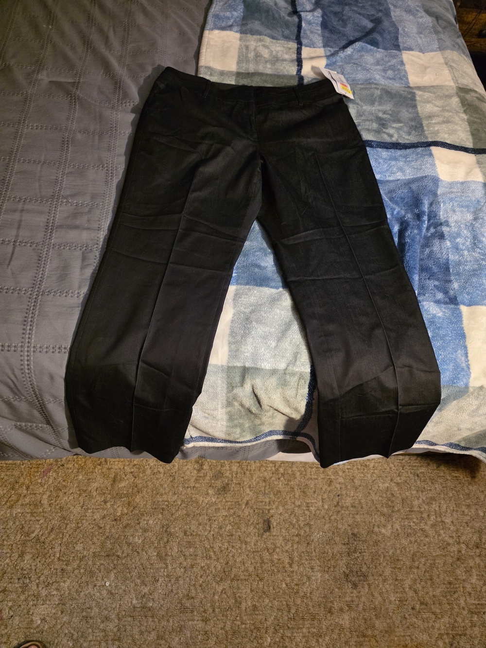 Peter Nygard Black Men's Dress Pants - Straight Leg